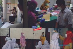 Gelar Skrining Kesehatan Siswa, SMP Batik Solo Gandeng Puskesmas Pajang