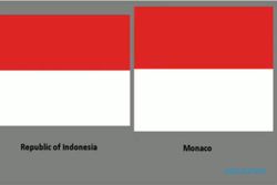 Serupa Tapi Tak Sama, Ini Perbedaan Bendera Indonesia dan Monako