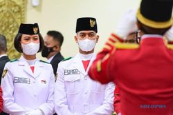 Siswi SMA N 2 Kudus Jadi Pembawa Bendera Upacara HUT ke-77 RI di Istana