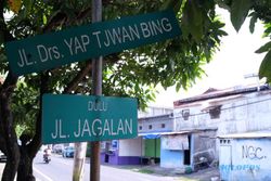 Uniknya Jl Drs Yap Tjwan Bing, Satu-satunya Jalan dengan Nama Tionghoa di Solo