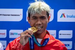 Jendi Pangabean Sumbang 3 Emas, Pecahkan 2 Rekor ASEAN Para Games