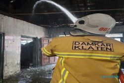 Api Kompor Sambar Tetesan Bensin, Rumah Warga Melikan Klaten Terbakar
