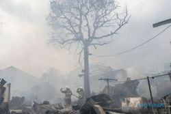 100 Rumah di Simprug Jakarta Selatan Terbakar, 1 Orang Meninggal