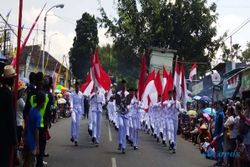 Pawai Budaya Warnai Peringatan HUT ke-77 RI di Ambarawa, Begini Kemeriahannya