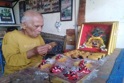 Cerita Mbah Misdi, Penari Jathil yang Jadi Perajin Miniatur Reog Ponorogo