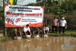 Sambut HUT RI, Warga dan Eks Napiter Boyolali Heboh Lomba Mancing Mania