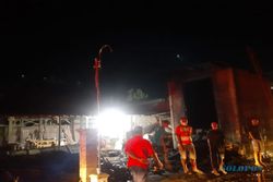 Kurang dari Sejam, 2 Kebakaran Terjadi di Sukoharjo Pada Kamis Malam