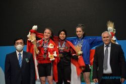 Mantap! Siti Nafisatul Sumbang Emas Pertama Indonesia di ISG 2021 Turki