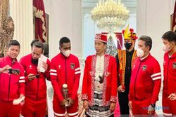 Diterima Jokowi di Istana Merdeka, Ini Pesan ke Timnas Indonesia U-16