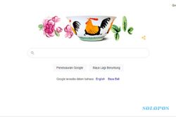 Google Doodle Hari Ini Mangkok Ayam Jago, Simbol Keberuntungan
