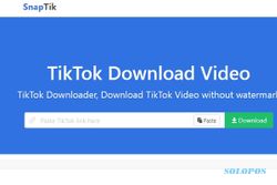 SnapTik, Cara Download Video TikTok Tanpa Perlu Install Aplikasi