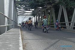 Jembatan Mojo Ditutup, Jembatan Bacem Sukoharjo Jadi Tumpuan