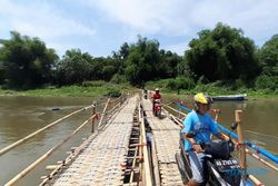 Jembatan Sasak Sukoharjo Mulai Bisa Dilewati 2 Lajur, Antrean Lebih Longgar