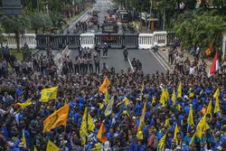 4.000 Aparat Keamanan Dikerahkan Jaga Demo Tolak Kenaikan Harga BBM di Jakarta