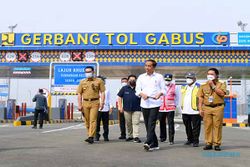 Jokowi Resmikan Tol Cibitung - Cilincing Sepanjang 27,2 Kilometer