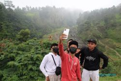 Wisata Kali Talang Klaten, Spot Terbaik Nikmati Puncak Merapi dari Jarak Dekat