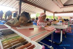 Puluhan Anak Beradu Kreasi di Lomba Menggambar & Mewarnai HUT ke-25 Solopos