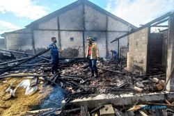 Api Hanguskan Rumah dan Gabah Warga Wonosegoro Boyolali, Kerugian Rp75 Juta