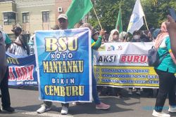 DPRD Karanganyar Janji Sampaikan Tuntutan Buruh Ke Pemerintah Pusat