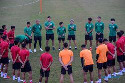 Jelang FIFA Matchday Lawan Curacao, Timnas Indonesia Mulai Latihan di Bandung