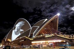 Bentuk Penghormatan, Sydney Opera House Tampilkan Foto Ratu Elizabeth II