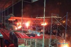 Lampu Padam dan Stadion Dibakar, Persiraja Dinyatakan Kalah 0-3 dari PSMS Medan