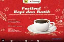 Festival Kopi dan Batik Wonogiri Diwacanakan Jadi Agenda Rutin