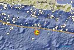 Gempa M 5,6 Guncang Pacitan, BMKG: Tidak Sebabkan Tsunami