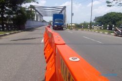 Penutupan Jembatan Jurug B Solo, Barier Beton akan Dipasang dari SPBU Jurug