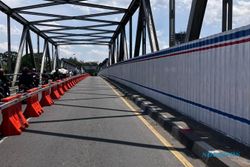 Terlalu Sempit, Jembatan Jurug C Solo Dinilai Tak Layak Dilewati 2 Arah