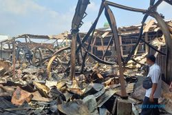 Tim Labfor Polda Jatim Selidiki Penyebab Kebakaran di Pasar Dungus Madiun