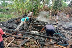 Dapur dan Kandang di Pabelan Semarang Terbakar, 4 Kambing Terpanggang