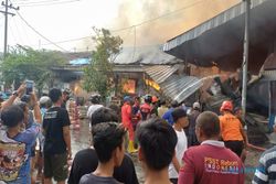 Polisi Masih Selidiki Penyebab Kebakaran di Pasar Dungus Madiun