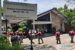 Sengketa Lahan, Lanal Semarang Keluarkan Meja & Kursi Restoran Basilia