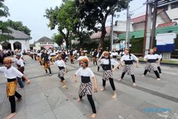 Meriahkan Blangkon Festival 2022, 84 Pelajar SMP Solo Menari Kolosal
