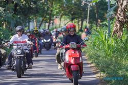 Touring Naik Vespa, Bupati Mulyani Promosikan Deretan Wisata Umbul di Klaten