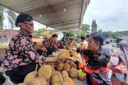 Pengunjung Serbu Festival Durian Lokal di Selogiri Wonogiri, Rasa Dijamin Enak