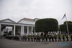 Jokowi Beri Arahan Ratusan Pati dan Pamen Polri di Istana Negara
