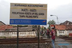 ODGJ Tersambar Kereta Api di Semarang, Luka Parah di Kepala