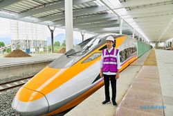 Jokowi Tinjau Proyek Kereta Cepat Jakarta-Bandung, Progres Capai 88,8 Persen