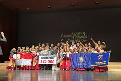 Cerita Paduan Suara Mahasiswa Undip Juara di Korea, Sempat Keder Lihat Lawan