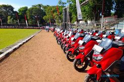 Asyik, 208 Kepala Desa & Lurah di Sragen Dapat Motor Dinas Yamaha N-Max Merah