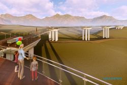 Hore, Proyek Jembatan Kaca di Kemuning Karanganyar Dilanjutkan
