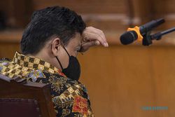 Ekspresi Ferdy Sambo Sidang Perdana Kasus Pembunuhan Brigadir J di PN Jaksel