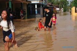 Dapat Kiriman Air dari Trenggalek, Ratusan Rumah di Tulungagung Kebanjiran