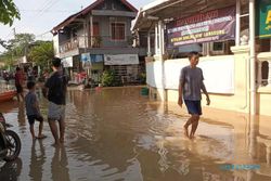 Banjir di Pucangsawit Solo Sudah Surut