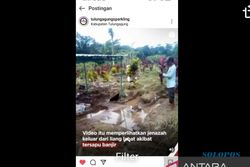 Video Viral! Tiga Mayat Hanyut Terseret Banjir di Tulungagung