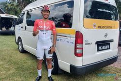 Aiman Cahyadi Sukses Finis di Barisan Depan Tour de Langkawi Hari Ini