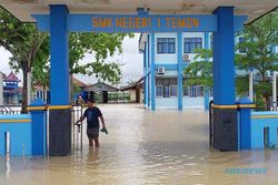 Awal Musim Hujan, Belasan Sekolah di Kulonprogo Diterjang Banjir