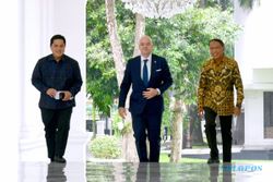 Cerita Erick Thohir Jemput dan Antar Presiden FIFA Bertemu Jokowi